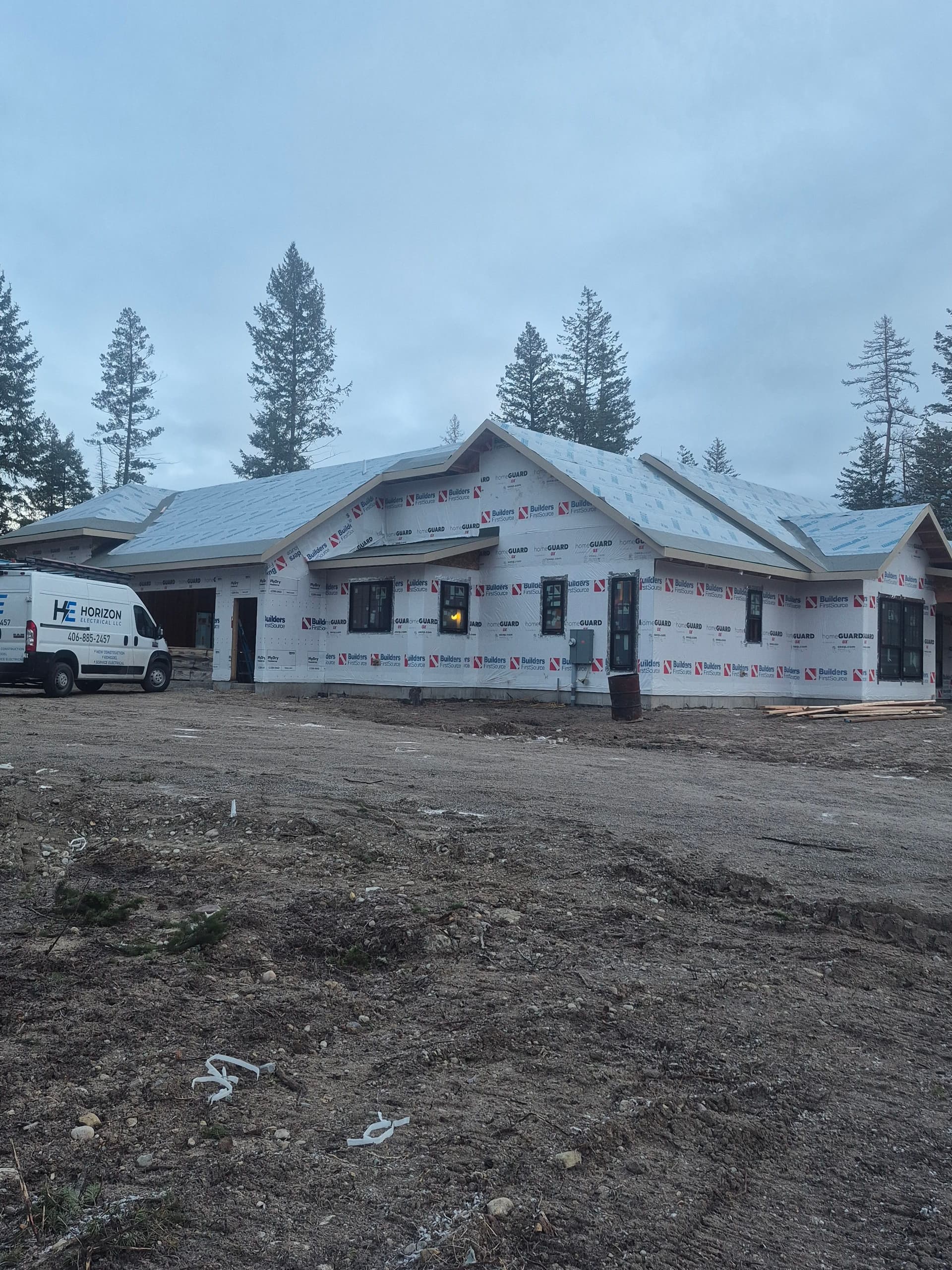 Wiring a Dream Home in Columbia Falls